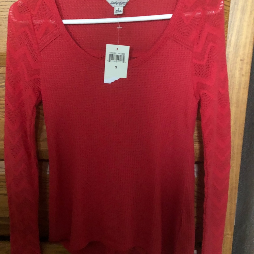 Lucky Brand NWT long sleeve top